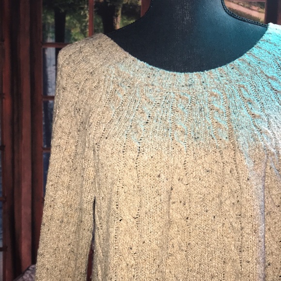 #335-J.Jill (S)Knit long sleeve oversized sweater in excellent shape - Picture 1 of 11